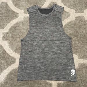 Men’s lululemon x SoulCycle Metal Vent Tank | S | Gray